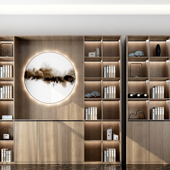 New Chinese Style Bookcase-ID:774943112