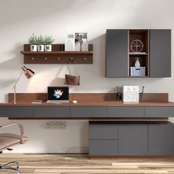 Modern Computer Desk And Chair-ID:933075904