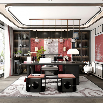 New Chinese Style Study Space-ID:612453943