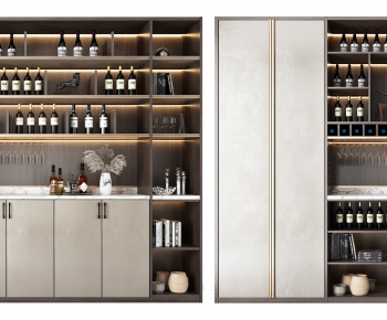 Modern Wine Cabinet-ID:638948926