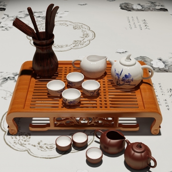 New Chinese Style Tea Set-ID:366233114