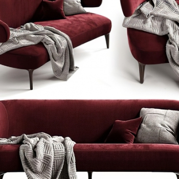Modern A Sofa For Two-ID:384984979