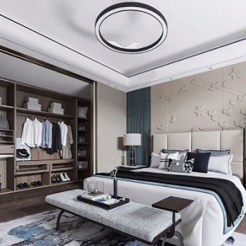 New Chinese Style Bedroom-ID:323668969
