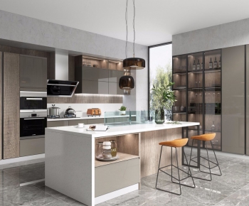 Modern Open Kitchen-ID:262999534