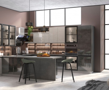 Modern Open Kitchen-ID:788820035