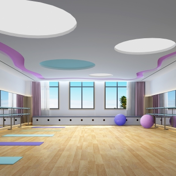 Modern Yoga Room-ID:627000093
