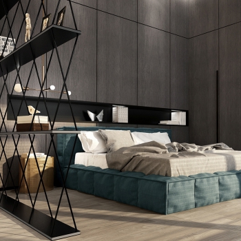 Modern Bedroom-ID:644581087