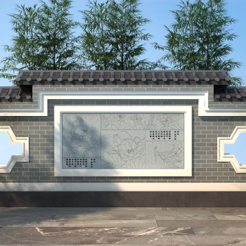 New Chinese Style Garden-ID:451922899