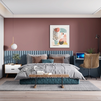 Nordic Style Bedroom-ID:361083036