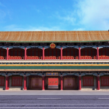 Chinese Style Ancient Architectural Buildings-ID:243395098