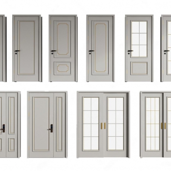 Simple European Style Door-ID:318274027
