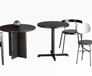 Industrial Style Leisure Table And Chair-ID:361074924