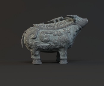 Chinese Style Sculpture-ID:529565108