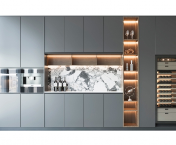 Modern Kitchen Cabinet-ID:348172908