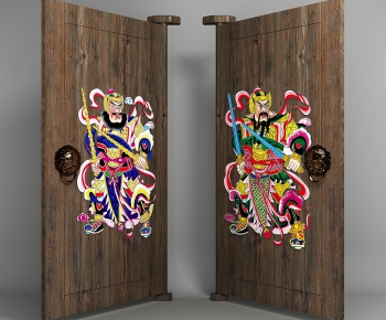 New Chinese Style Door-ID:877939943