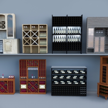 Modern Wine Cabinet-ID:355408913