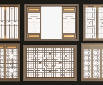 New Chinese Style Door-ID:744200946