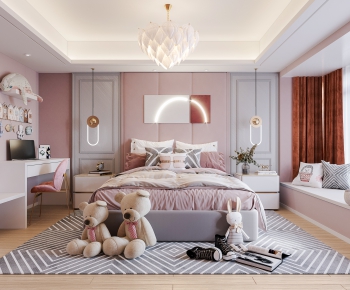 Modern Girl's Room Daughter's Room-ID:871764906