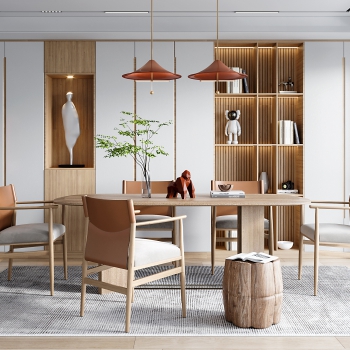 Nordic Style Dining Room-ID:576551919