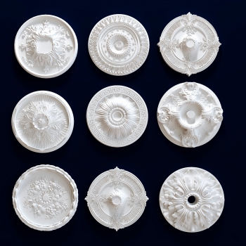 欧式古典石膏雕花构件-ID:442481992