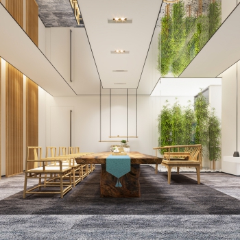 New Chinese Style Tea House-ID:788264992