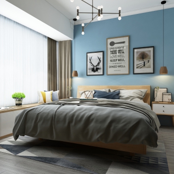 Nordic Style Bedroom-ID:403995047