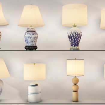 New Chinese Style Table Lamp-ID:233865026