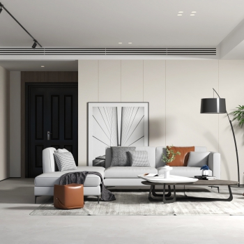 Modern A Living Room-ID:422236921