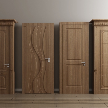 Modern Single Door-ID:666958095