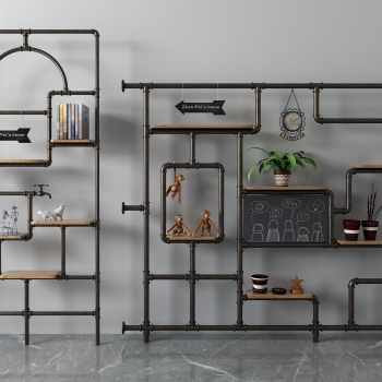 Industrial Style Shelving-ID:858716969