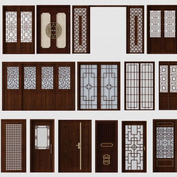 New Chinese Style Door-ID:162697082