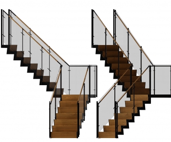 Modern Stair Balustrade/elevator-ID:453780898
