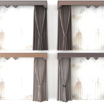 New Chinese Style The Curtain-ID:297014956
