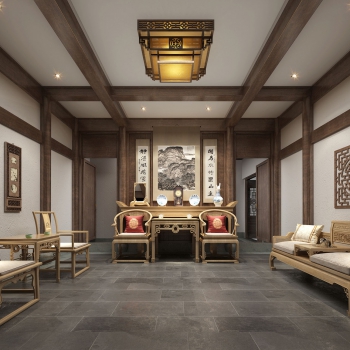Chinese Style Meeting Room-ID:545536998