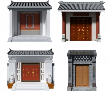 New Chinese Style Gate-ID:871541981