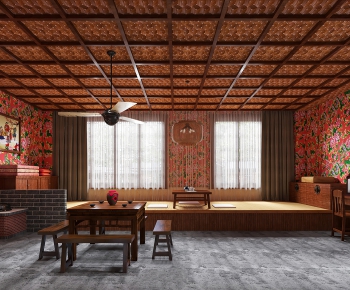 Chinese Style Guest Room-ID:814039789