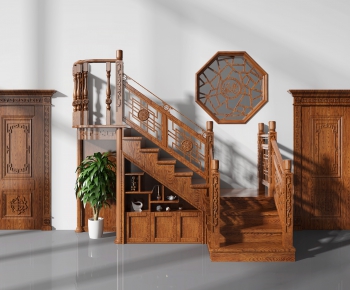 Chinese Style Stair Balustrade/elevator-ID:576144932