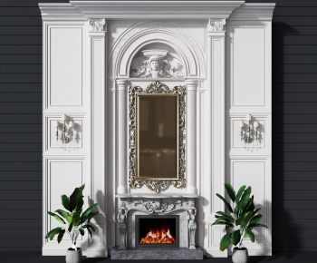 French Style Fireplace-ID:568833115