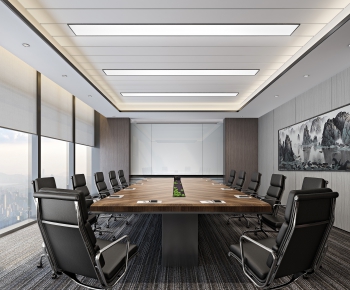 Modern Meeting Room-ID:732229959