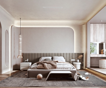 Wabi-sabi Style Bedroom-ID:250313041