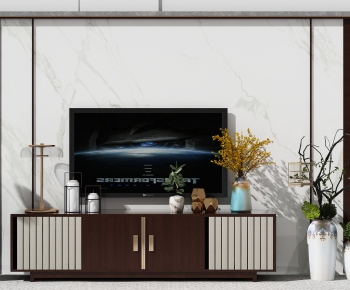 New Chinese Style TV Cabinet-ID:900849101