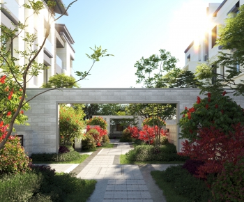 Modern Courtyard/landscape-ID:473450908