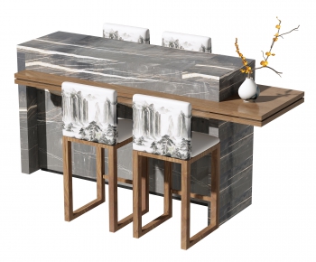 New Chinese Style Counter Bar-ID:496881085