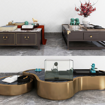 Chinese Style Coffee Table-ID:564117919