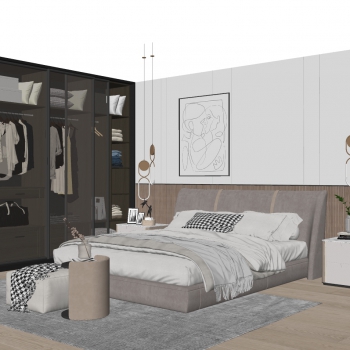 Modern Bedroom-ID:447197918