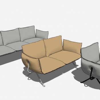 Modern Sofa Combination-ID:589027881