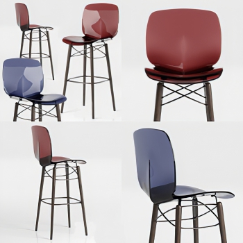 Modern Bar Chair-ID:627217051
