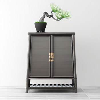 New Chinese Style Side Cabinet/Entrance Cabinet-ID:644124037