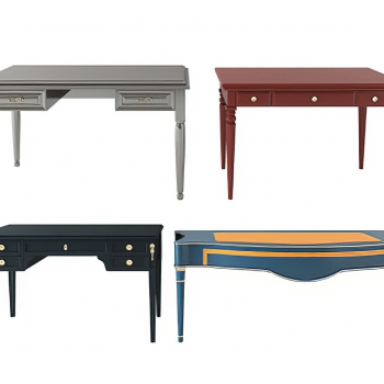 Simple European Style Desk-ID:710742003