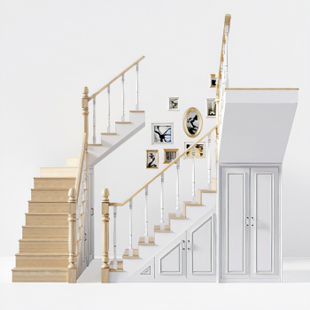 Simple European Style Stair Balustrade/elevator-ID:436546093